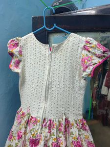 Cute Floral Girls Dress