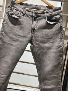 Grey Wash Denim Jeans