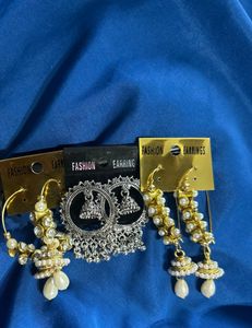 Earrings .. Never Used