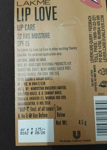 Lakme lip love pack Of 2
