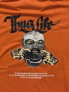 Orange Thug Life Tee