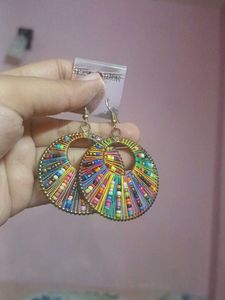 Colorful Beaded Earrings