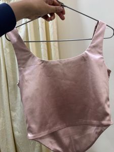 Satin Corset Style Top