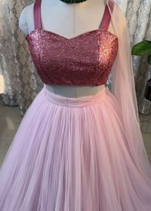 Sequin Lehenga Choli