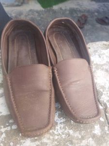 Brown Leather Loafers