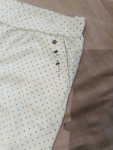 White Polka Dot Leggings