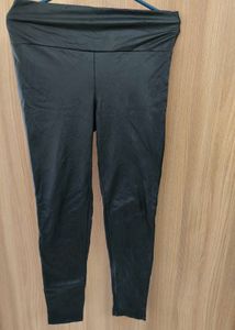 Combo- glitter Top &amp; Leather Tights