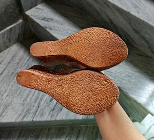 Sparkly Wedge Sandals