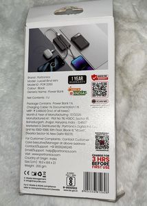 Portronics 10,000 MaH Power Bank