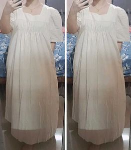 BEIGE DRESS