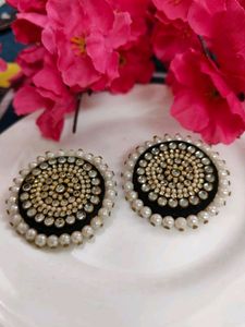 Navratri Fabric Earrings 😍