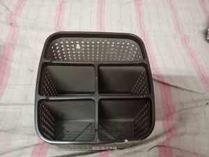 combo plastic storage tray