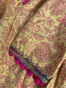 Anarkali kurti and sharara set