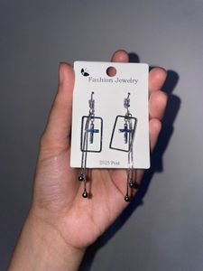 Cross Dangle Earrings