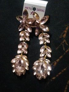 Floral Stone Earrings