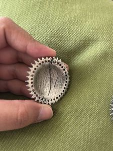 Silver Antique Style Earrings