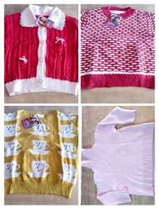 Combo Of 4 Sweaters For Sister