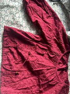 Crop Top With Hand Work