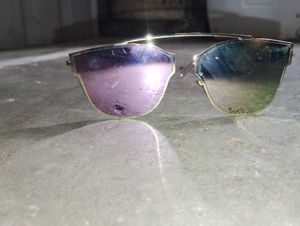 Green Lens Aviator Sunglasses