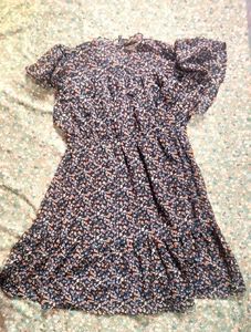 Floral Print Mini Dress