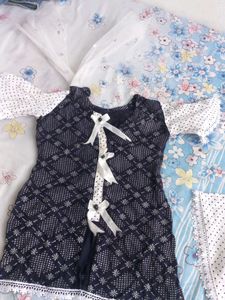 Chic Polka Dot &amp; Patterned Ethnic 2-Piece Outfit