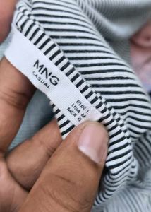 Mango Grey Wrap Dress