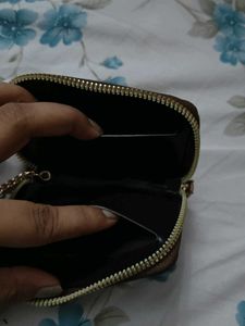 Brown Wallet From Miniso