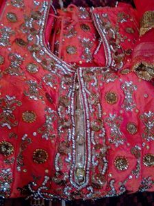 Festive Red Salwar Suit