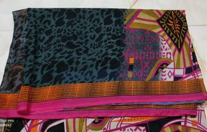 😍♥️Beautifull Printed Saree 😍♥️