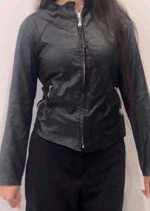 Black Leather Jacket || Rockstar Girl Vibe