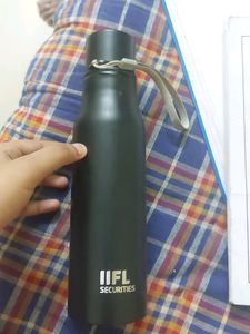 Black Water Bottle Steel