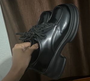 Black Platform Loafers