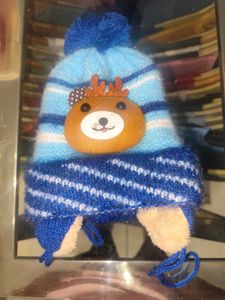 Kids woolen cap (Soft furr inside)