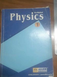 Pre-Medical Physics Book