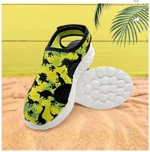 Kazarmax Velcro Strap Sandals Shoes For Kids