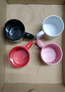 4 Set Of Ceremic Mugs