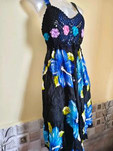 BOGO🎁Buy One Get 1 Free🎁Floral Crochet Sundress