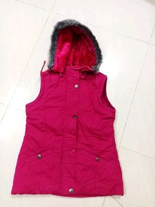 Winter Wool Sleeveless Women's Jacket