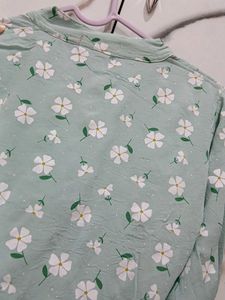 Floral Print Cute Top