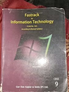 Fastrack To Information Technology Class 9th