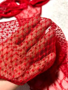 Red Lace Babydoll Bodysuit (XL)