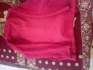 Stylish Pink Knit Cardigan