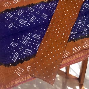 Bandhani Saree with Blouse Piece