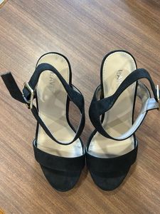 Black Suede Heels