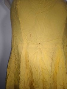Defective piece Yellow Sundress