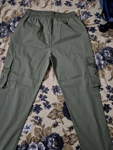Olive Green Cargo Pants