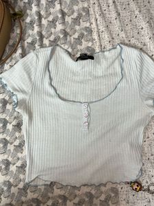 Blue Forever 21 Shirt  !!!!!!!!!!!!!!!