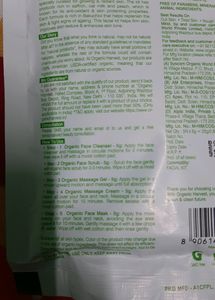 Organic Harvest Glow Facial Kit