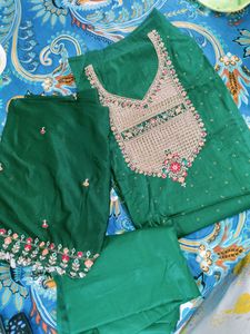 Heavy Embroidery Dress Material