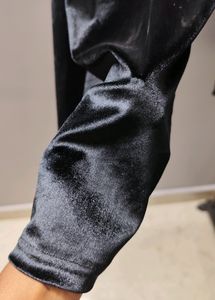 Black Velvet Co-ord Set